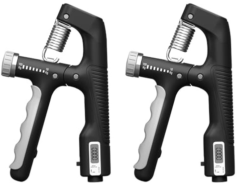 CENPEK 2St Handtränare Underarmstränare Fingertränare Med Räknefunktion 10-100 Kg Justerbart Handgrepp Underarmar Verktyg För Idrottare Och Återställning Av Handen