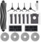 Accessori di Ricambi per Dreame L10s Pro Ultra/X30 Ultra/L10s Ultra Gen 2/L40 Ultra AE/Mova E30 Ultra Robot Aspirapolvere 1 Spazzola Principale, 2 Filtri, 4 Spazzole Laterali, 4 Panni Mop, 6 Sacchetti