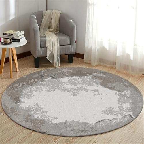 Odot Alfombra para Silla de Escritorio Redonda, Alfombra Protectora Suelo Silla Ruedas Antideslizante Gaming, Tapete de Protección de Oficina, para Suelos Duros (Sombras de árboles,100cm)