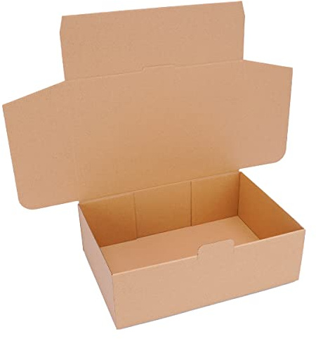 verpacking Fällbara lådor 310 x 215 x 100 mm Bruna (yttermått 315 x 220 x 105 mm) WP 40 Fraktkartong DHL kartong Hermes DPD GLS-förpackning (250 stycken)