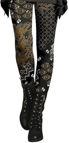 Leggings Damen Baumwolle 3/4,Yoga Leggings Kurz,Leggings für Damen Im Und Winter Mit Künstlerischem Spritzer-Aufdruck,Weich Und Dehnbar Sexy Leggings Damen,Sporthose Damen 3/4