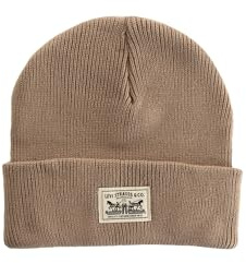 Levi's Backpatch Beanie Strickmützen für Herren, Color Fungi, One Size