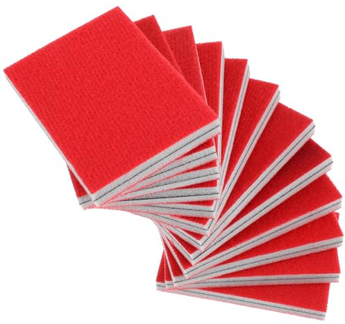 Tyqour 24 Pcs 320-2500 Fine Grit Sandpaper, Ultra Fine Sanding Sponges Pads, Wet Sanding Block, Sand Paper for Wood Furniture, Drywall Sandpaper, Soft Foam Sand Block Model Metal Furniture Polishing