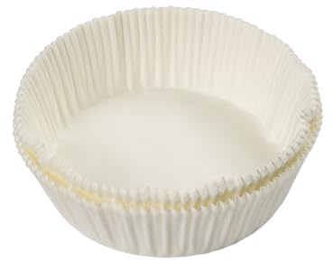 Tala 50 x 20cm (8”) Siliconised Paper Cake Tin Liners Non-Stick Baking Liners for Round Cake Tins, Heat-Resistant to 230°C, Oven & Microwave Safe
