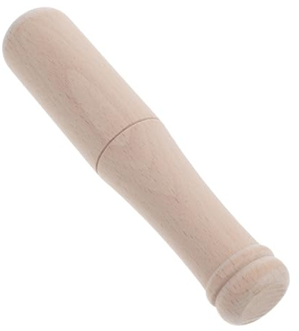 Toddmomy Wood Carving Mallet Wooden Mallet with Comfortable Handle Small Hammer Tool for Woodworkers Carpenters Installation Stamping and Striking Raw Wood 1 Pc