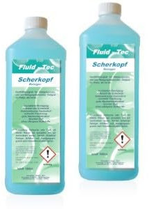 Fluid-Tec 2 Liter Scherkopfreiniger Nachfüllflüssigkeit kompatibel mit Philips Rasierer Reinigungsstation Serie 5000 7000 8000 9000 Jet clean Smart Clean