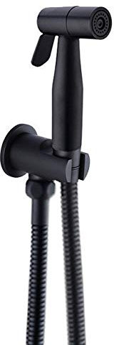 Bidet Nero Wc Bidet Portatile Spray Ottone Hot & Colde Bidet Rubinetto Doccia Sprayer Hold Hose Tipo 1