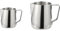 2 Stück Milchkännchen Edelstahl, 150ml/350ml Aufschäumer Kännchen, Milch Pitcher, Milch Aufschäumer Kännchen Tasse, für Cappuccino, Latte Art, Espresso