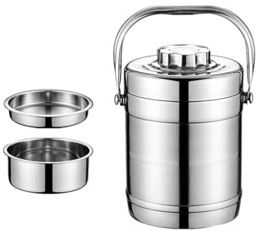 rockible Contenitore per la conservazione dei pasti Separati, Scatola Termica ermetica, 4 Litri