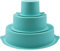 webake Silikon Kuchenform Rund 3er Set Kuchen Backform Antihaft Silikonform Backformen 3 Stück Enthält 7,5cm, 15cm, 22cm Tortenbackformen