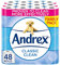 Andrex Classic Clean Toilet Tissue, 48 Toilet Roll