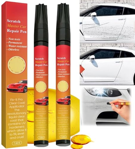 All Cars Ma-Gic Pen for Car Scratches,Touch Up Pen for Cars,All Cars Fix M-Agic Pen,Scratch Remover Applicator,Scratch Repair Pen,Mag/Ic Car Scratch Removal Pen,Car Paint Scratch Remover Pen for Cars