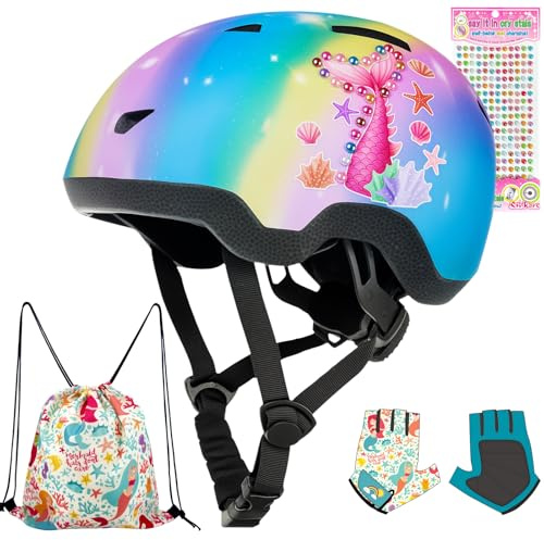 Gingili Life Toddler Helmet, 3 Sizes for Baby Infant to Kids Ages 1-3 3-5 5-8+, Adjustable Boys Girls Bike Helmet for Bicycle Scooter Skateboard Roller Skate