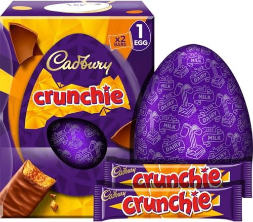 Cadbury Crunchie - Uovo di Pasqua grande, 100 g