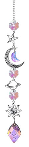 1 Pièces Sun catcher, Fabricant d'arc-en-ciel, Attrape soleil, Pendentif en cristal, Tentures de fenêtre, Suncatcher cristal, Pour décoration fenêtre, Décoration de jardin