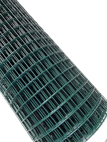 VaGo - Clôture de jardin - 0,5 m x 10 m - 12 x 12 mm - Tressé en machine