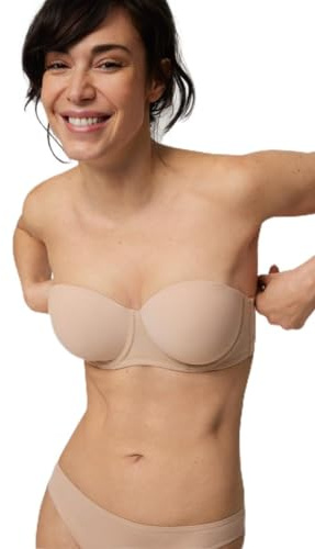 YSABEL MORA - Sujetador sin Tirantes multiposición Copas B y C Nude
