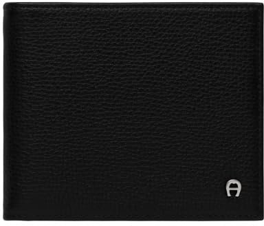 Aigner Mini Geldbörse/Kartenetui Vika, Schwarz