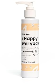 Biolouve V Happy Everyday Intimate Wash Cleansing Lotion | Gentle Soap-Free pH Balance Feminine Wash for Daily Care with BioticV+ & Aloe Vera | Soothes Irritation & Odor 5.2 Fl Oz