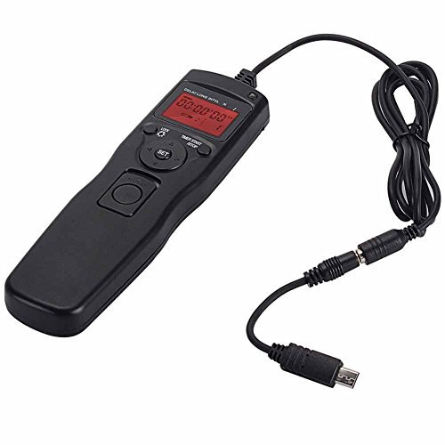 RGBS LCD Timer Shutter Release Time Lapse Intervalometer Remote Control for Sony A7, A7 II, A7R, A7R II, A7S, A3000, A5000, A5100, A6000, A58, NEX-3N, HX50V, HX90V, HX300, HX400, HX400V DSLR Camera
