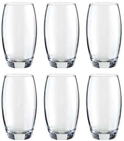 Ravenhead Mode Set Of 6 Hiball Glasses 48cl