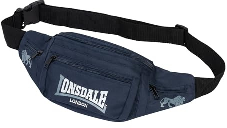 Lonsdale Hip Bag one Size Navy/Grey/White