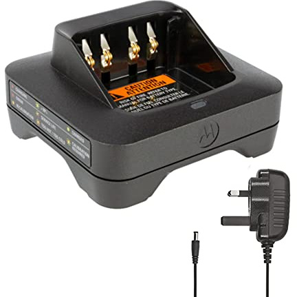 Genuine Motorola DP4000/e DP4400E DP4600E DP4800E DP3000e / R7 Series IMPRES PMPN4572 Single UK Charger