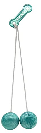 Harilla Bolas de Columpio, Actividad interactiva Relajante, coleccionables, Divertidos Juguetes para Hacer Ruido, para Fiestas, Recuerdos, Verde 4,5 cm