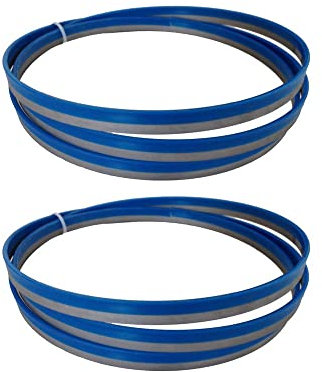 Générique FMingNian 2 pièces 1400 mm x 13 mm x 0,65 mm x 14 tpi bi-métal M42 Lames de scie à Ruban de Coupe en métal durables