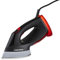 Morphy Richards Turbo Steam 2-in-1 Garment Steamer & Iron, Ceramic Soleplate, Eco & Boost Mode, 35g Output, Vertical & Horizontal Steam, Auto Shut Off, 195ml Water Tank, 1800W, Red and Black, 361001