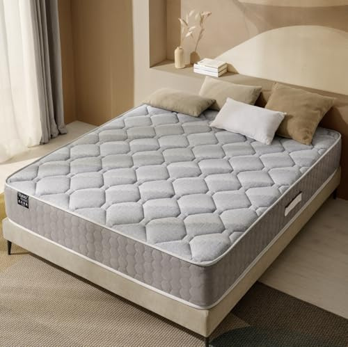 Materasso Matrimoniale 160x190 Premium Rigido Memory Foam Ortopedico 7 Zone – 28 cm Spessore Alto – Alta Durata – Sollievo dal Mal di Schiena – Antiacaro & Ipoallergenico – Certificato OEKO-TEX