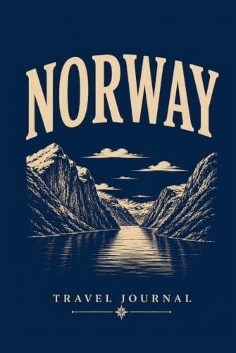 Norway Travel Scrapbook: Blank Photo Album & Memory Book for Travel Memories (Wanderlust Journals)