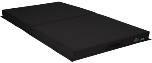 Z Athletic Open Cell Landing Folding Mat for Gymnastics, Tumbling, Cheerleading, Martial Arts, and More, 6 Ft x 3 Ft x 4 In
