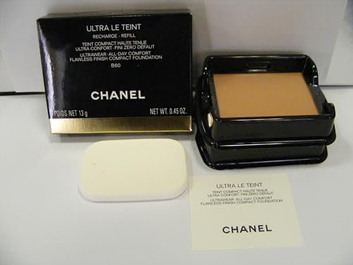 CHANEL Ultra Le Teint Ultrawear All Day Comfort Flawless Finish Compact Foundation Refill - B60, 13 g
