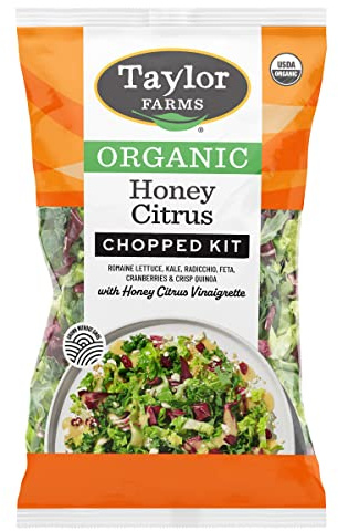Taylor Farms Organic Honey Citrus Chopped Salad Kit, 8.8oz
