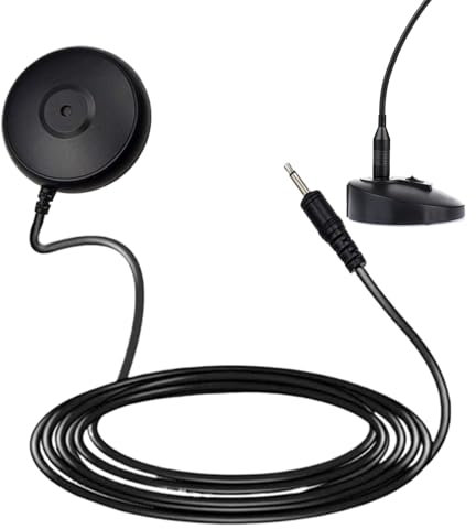 Generisch External Microphone for Laptop, Height-Adjustable Table Microphone - Home Audio and Video Accessories for Recording Dictations Podcasts Games Meetings Teaching Home Office Creator