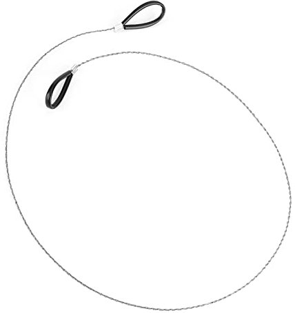 Sierra de Cable 1m Cuerda Alambre Ting Madera un Pvc para Ket 1200mm Cable de Acero Al Aire Supervivencia Desplazamiento Rápido Principal Metal