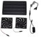 Solar Fan, Greenhouse Heater Solar Powered Chicken Coop Accessories Solar Powered Exhaust Fan 20W for Outside Chicken Coops, Greenhouses, Sheds