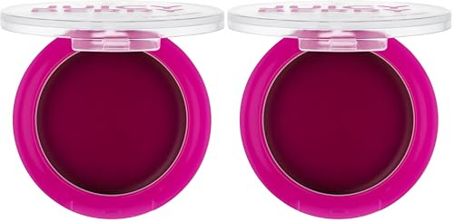 Essence Cosmetics Bálsamo para labios y mejillas con color Juicy Berry, adaptación al color, Efecto tinte, resultado inmediato, natural, rociado, 3 g (Paquete de 2)