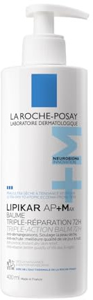 La Roche Posay LIPIKAR Balm AP+Max: Lugnande kroppsvård för torr hud som är benägen för atopdermatit, återfuktar och mjukar klåda