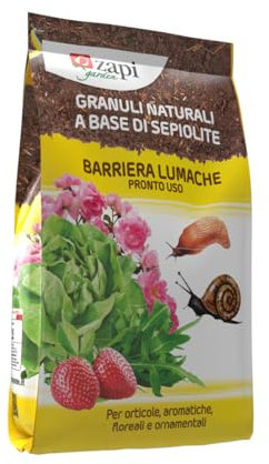 ZAPI Barriera Lumache in Granuli Naurali a Base di Sepiolite 800Gr