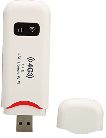 4G Network Router, Portable Hotspot, 4G Dongle with Sim Slot, Pocket LTE USB Modem, Support 10 Users, Download 150mbps, Upload 50mbps
