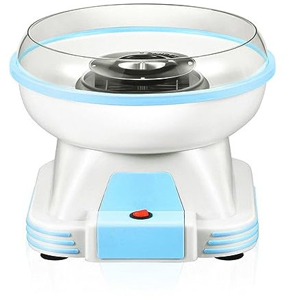 Candy Floss Maker Machine, 500W Household Electric Cotton Candy Machine for Birthdays And Parties Sweet Gift,Blue