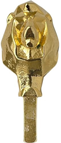 Dante Straps LS Tone Booster Lion for Saxophone Accessory Sax Sound Enhancer Copper Soprano Alto Tenor and Bari Horns (Copper Gold Plate)