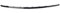 Frontspoiler Mitte Frontschürze Lip Moulding Trim Dekoration Für Mercedes Für Benz EINE Klasse W177 A180 A200 A220 A250 A35 A45 Für AMG LCI 2023-2024 Auto Frontlippe Frontspoiler(Glänzend schwarz)