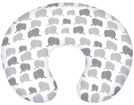 SELVFZ Funda de almohada suave para lactancia materna, cojín para recién nacidos, cojín de lactancia