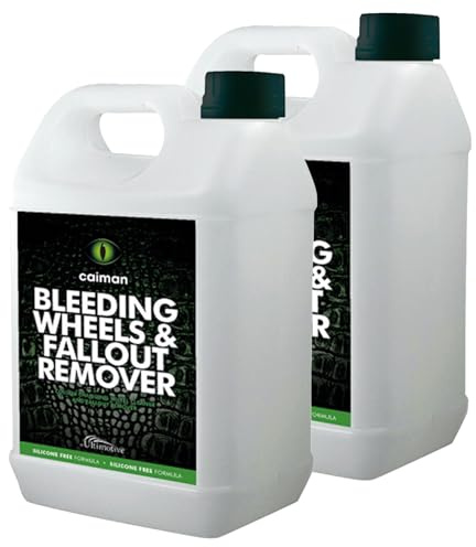 Caiman Wheel Cleaner & Fallout Remover Colour Changing Iron Remover 2x5L