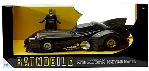 NJ Croce DC 3934 Batman NJCroce 1989 Batmobile, Nero, Standard