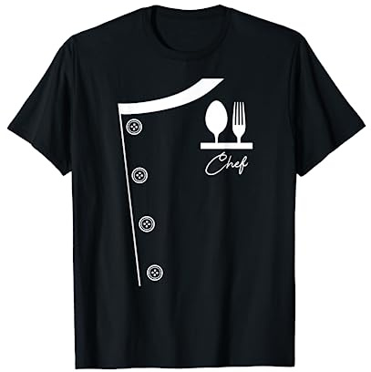 Chef Chaqueta Divertido Cocinero Cocinar Regalo Camiseta