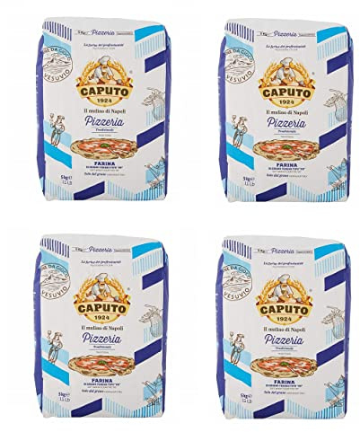 4 x Soft Wheat Flour Type OO Flour Caputo Pizzeria 5 kg